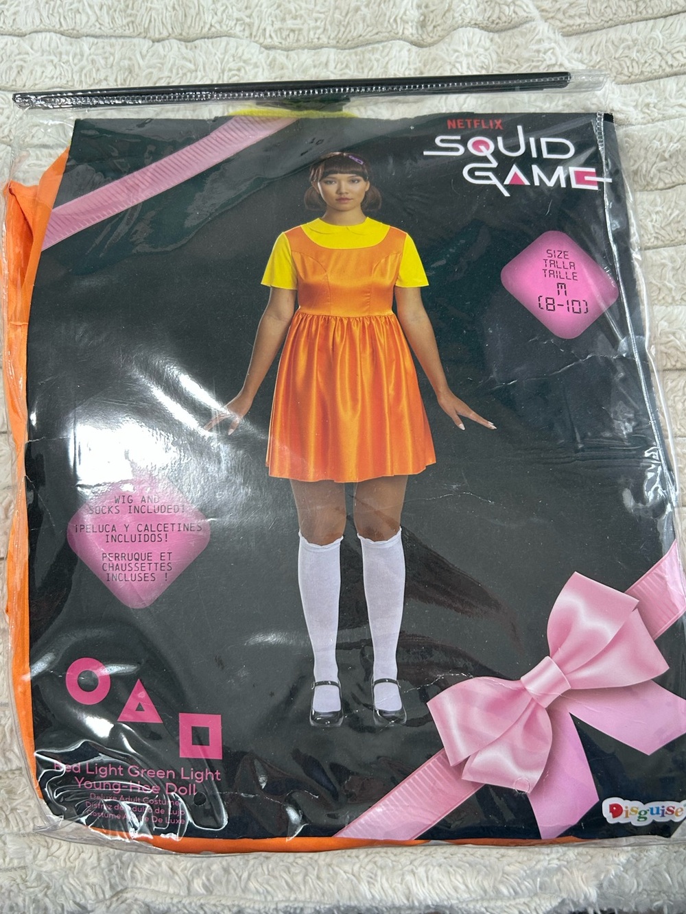 Squid Game Doll Costume